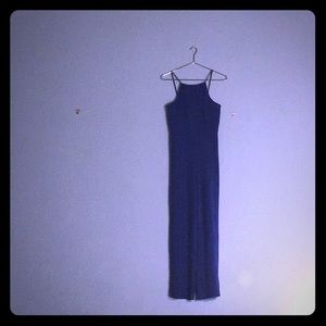 Black Halo // Joaquin Jumpsuit in Cobalt